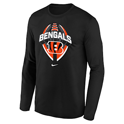 Cincinnati Bengals Legend Icon Big Kids' Nike Dri-FIT NFL Long
